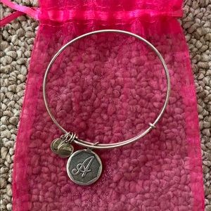 Alex & Ani “A” Bracelet